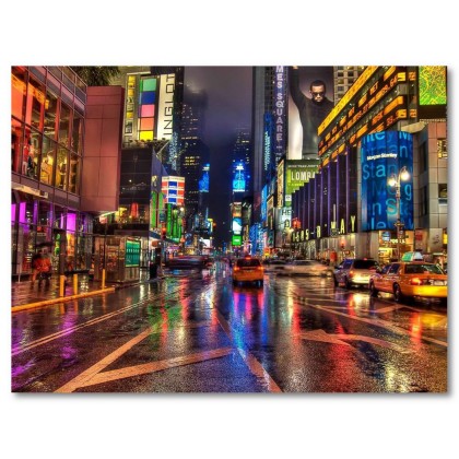 Αφίσα (Νέα Υόρκη, αξιοθέατα, θέα, πόλη, αρχιτεκτονική, κτίρια, Νέα Υόρκη, tzi, rain)